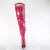 Pleaser SEDUCE-3000WC Overknee Boots Patent Pink EU-38 / US-8