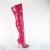 Pleaser SEDUCE-3000WC Overknee Boots Patent Pink EU-38 / US-8