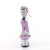 Pleaser SKY-327RSI Platform Sandalettes Rhinestones Silver Lavender EU-35 / US-5