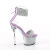 Pleaser SKY-327RSI Platform Sandalettes Rhinestones Silver Lavender EU-35 / US-5