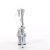 Pleaser SKY-327RSI Platform Sandalettes Rhinestones Silver EU-35 / US-5