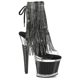 Pleaser SPECTATOR-1017RSF Platform Sandalettes Clear...