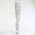 Pleaser SPECTATOR-3019C-RSF Platform Overknee Boots Clear Rhinestones Silver EU-39 / US-9