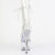 Pleaser STARDUST-1021C-7 Platform Ankle Boots Clear Rhinestones Transparent EU-35 / US-5