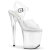 Pleaser TREASURE-808FLA Platform Sandalettes Clear EU-37 / US-7