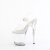 Pleaser TREASURE-808FLA Platform Sandalettes Clear EU-37 / US-7