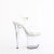 Pleaser TREASURE-808FLA Platform Sandalettes Clear EU-37 / US-7