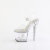 Pleaser UNICORN-708TGRS Platform Sandalettes Clear Rhinestones Transparent EU-35 / US-5