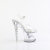 Pleaser UNICORN-708TGRS Platform Sandalettes Clear Rhinestones Transparent EU-35 / US-5