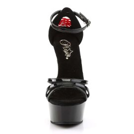 Pleaser DELIGHT-662 Black Patent/Black EU-37 / US-7