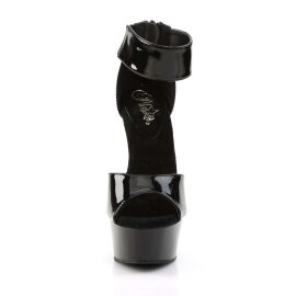 Pleaser DELIGHT-670-3 Black/Black EU-35 / US-5