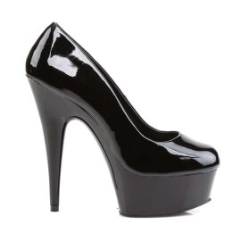 Pleaser DELIGHT-685 Black Patent/Black EU-35 / US-5