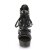 Pleaser DELIGHT-693 Black Faux Le/Black Matte EU-36 / US-6