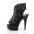 Pleaser DELIGHT-696LC Black Mesh-Lace/Black EU-36 / US-6
