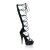 Pleaser DELIGHT-698 Black Patent/Black EU-35 / US-5