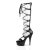 Pleaser DELIGHT-698 Black Patent/Black EU-35 / US-5