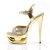 Pleaser ECLIPSE-619G Gold Multi Glitter/Gold Chrome EU-40 / US-10