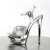 Pleaser ECLIPSE-619G Silver Multi Glitter/Silver Chrome EU-35 / US-5