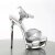 Pleaser ECLIPSE-619G Silver Multi Glitter/Silver Chrome EU-35 / US-5