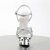 Pleaser ECLIPSE-619G Silver Multi Glitter/Silver Chrome EU-37 / US-7