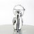 Pleaser ECLIPSE-619G Silver Multi Glitter/Silver Chrome EU-39 / US-9