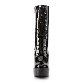 Pleaser ELECTRA-1020 Black Patent/Black EU-38 / US-8