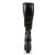 Pleaser ELECTRA-2000Z Black Stretch Faux Leather EU-42 / US-12