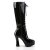 Pleaser ELECTRA-2020 Black Patent EU-37 / US-7