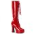 Pleaser ELECTRA-2020 Red Patent EU-37 / US-7