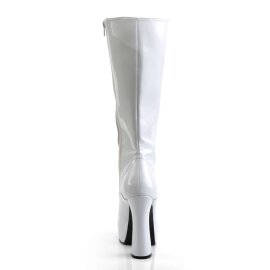 Pleaser ELECTRA-2020 White Patent EU-37 / US-7