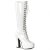 Pleaser ELECTRA-2020 White Patent EU-37 / US-7