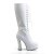 Pleaser ELECTRA-2020 White Patent EU-38 / US-8