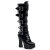 Pleaser ELECTRA-2042 Black Patent EU-40 / US-10