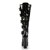 Pleaser ELECTRA-2042 Black Patent EU-40 / US-10