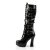Pleaser ELECTRA-2042 Black Patent EU-42 / US-12