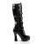 Pleaser ELECTRA-2042 Black Patent EU-42 / US-12