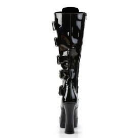 Pleaser ELECTRA-2042 Black Patent EU-37 / US-7