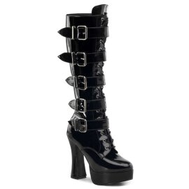 Pleaser ELECTRA-2042 Black Patent EU-39 / US-9