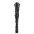 Pleaser ELECTRA-3028 Black Stretch Faux Leather EU-39 / US-9