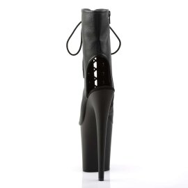 Pleaser FLAMINGO-1016 Black Faux Leather/Black Matte EU-35 / US-5