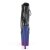 Pleaser FLAMINGO-1020BP Black Faux Leather/Blue-Purple Ombre EU-35 / US-5
