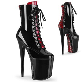 Pleaser FLAMINGO-1020FH Black Patent/Black EU-37 / US-7