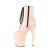 Pleaser FLAMINGO-1020FS Beige Faux Suede/Beige Faux Suede EU-35 / US-5