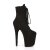 Pleaser FLAMINGO-1020FS Black Faux Suede/Black Faux Suede EU-36 / US-6