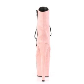 Pleaser FLAMINGO-1020FS Baby Pink Faux Suede/Baby Pink Faux Suede EU-35 / US-5