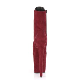 Pleaser FLAMINGO-1020FS Burgundy Faux Suede/Burgundy Faux Suede EU-36 / US-6