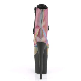 Pleaser FLAMINGO-1020REFL Rainbow Reflective/Black Matte EU-35 / US-5