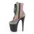 Pleaser FLAMINGO-1020REFL Rainbow Reflective/Black Matte EU-35 / US-5