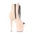 Pleaser FLAMINGO-1021FS Beige Faux Suede/Beige Faux Suede EU-35 / US-5