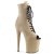 Pleaser FLAMINGO-1021FS Beige Faux Suede/Beige Faux Suede EU-37 / US-7